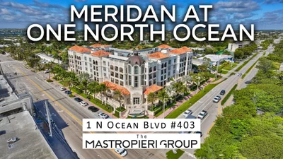 Meridan at One North Ocean Boca Raton Property Tour | 1 N Ocean Blvd Apt 403